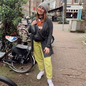 Zara White Graphic Tee